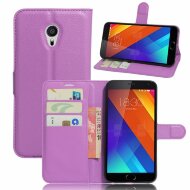 Чехол с визитницей для Meizu MX6 (фиолетовый)