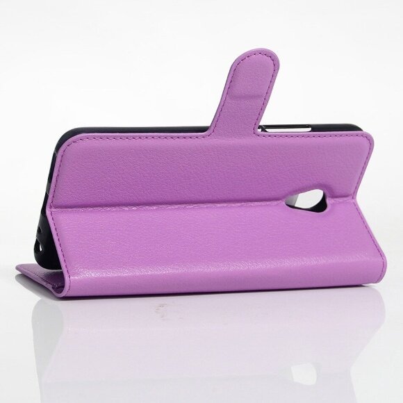 Чехол с визитницей для Meizu MX6 (фиолетовый)