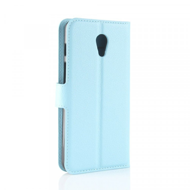 Чехол с визитницей для Meizu M6s (голубой)