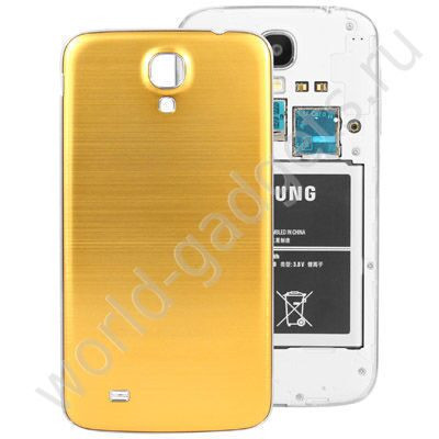 Алюминиевая задняя крышка для Samsung Galaxy Mega 6.3 (золотая)