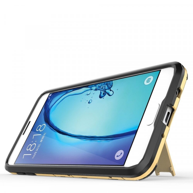 Чехол Duty Armor для Samsung Galaxy J7 Prime SM-G610F/DS (темно-серый) (On7 2016 SM-G6100)