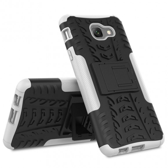 Чехол Hybrid Armor для Samsung Galaxy J7 Max (черный + белый) Чехол Hybrid Armor для Samsung Galaxy J7 Max (черный + белый)