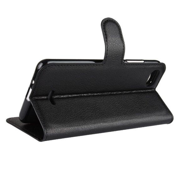 Чехол с визитницей для Xiaomi Redmi 6A (черный) Чехол с визитницей для Xiaomi Redmi 6A (черный)