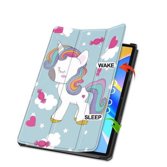 Чехол Smart Case для Teclast M40 Plus, Teclast P40HD, Teclast P30S (Unicorn)
