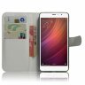 Чехол с визитницей для Xiaomi Redmi Note 4 (белый)