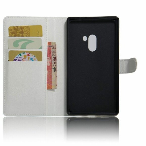 Чехол с визитницей для Xiaomi Mi Mix (белый)