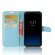 Чехол с визитницей для Samsung Galaxy S8+ (голубой)