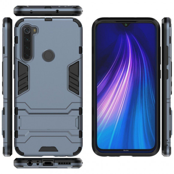 Чехол Duty Armor для Xiaomi Redmi Note 8 (темно-синий) Чехол Duty Armor для Xiaomi Redmi Note 8 (темно-синий)