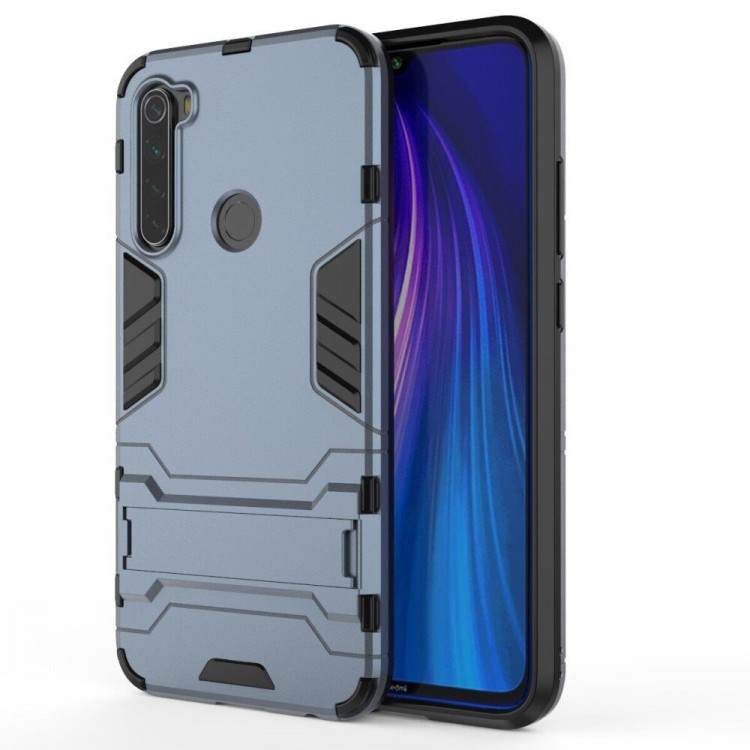 Чехол Duty Armor для Xiaomi Redmi Note 8 (темно-синий)