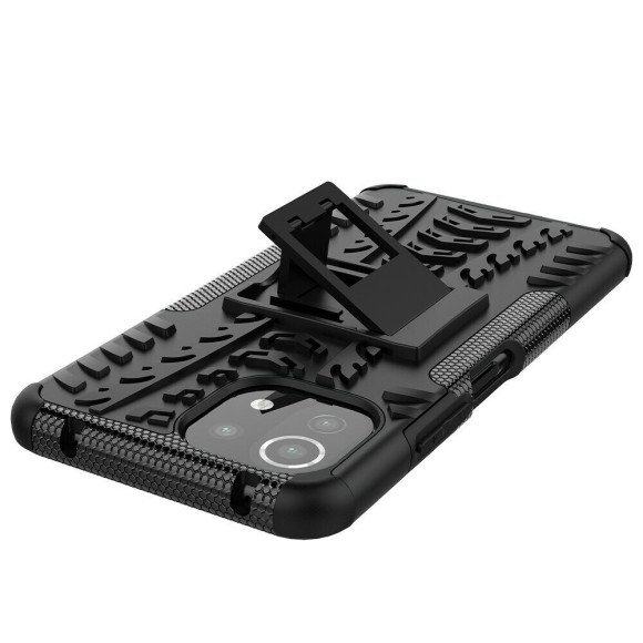 Чехол Hybrid Armor для Xiaomi Mi 11 Lite / Xiaomi Mi 11 Lite 5G (черный)