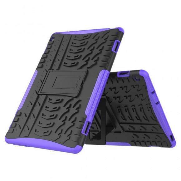 Чехол Hybrid Armor для Huawei MediaPad M3 Lite 10 (черный + фиолетовый) Чехол Hybrid Armor для Huawei MediaPad M3 Lite 10 (черный + фиолетовый)