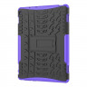 Чехол Hybrid Armor для Huawei MediaPad M3 Lite 10 (черный + фиолетовый)