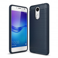 Чехол-накладка Carbon Fibre для Huawei Enjoy 6 (темно-синий) Чехол-накладка Carbon Fibre для Huawei Enjoy 6 (темно-синий)