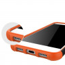 Чехол Hybrid Armor для Huawei Nova Plus (черный + оранжевый)