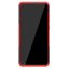 Чехол Hybrid Armor для Samsung Galaxy S20+ (Plus) (черный + красный)