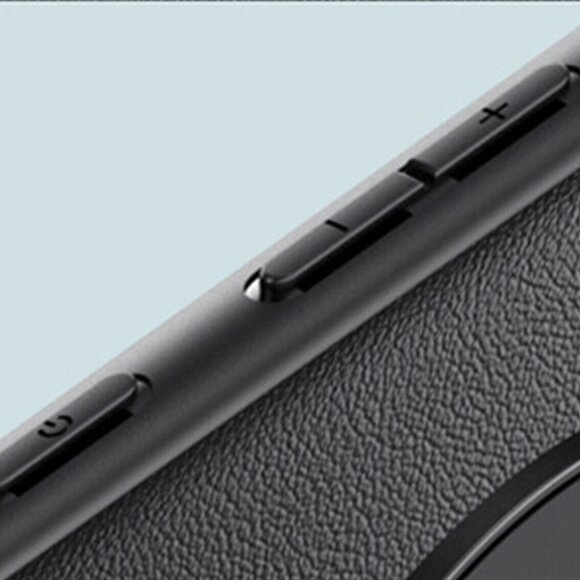 Чехол из искусственной кожи для Google Pixel 8a (черный) Чехол из искусственной кожи для Google Pixel 8a (черный)