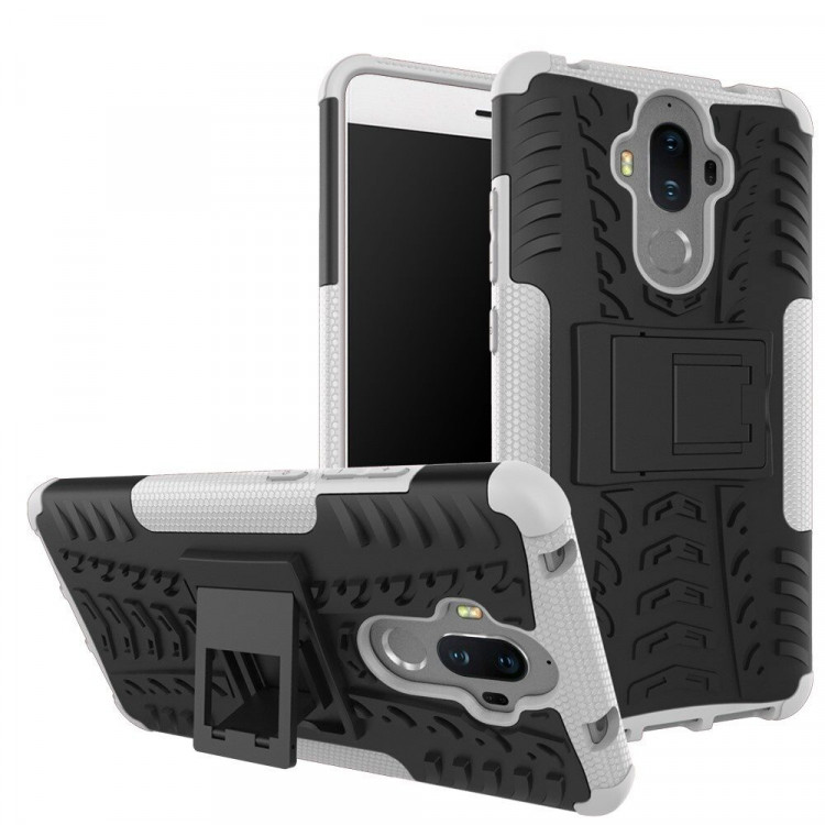 Чехол Hybrid Armor для Huawei Mate 9 (черный + белый)