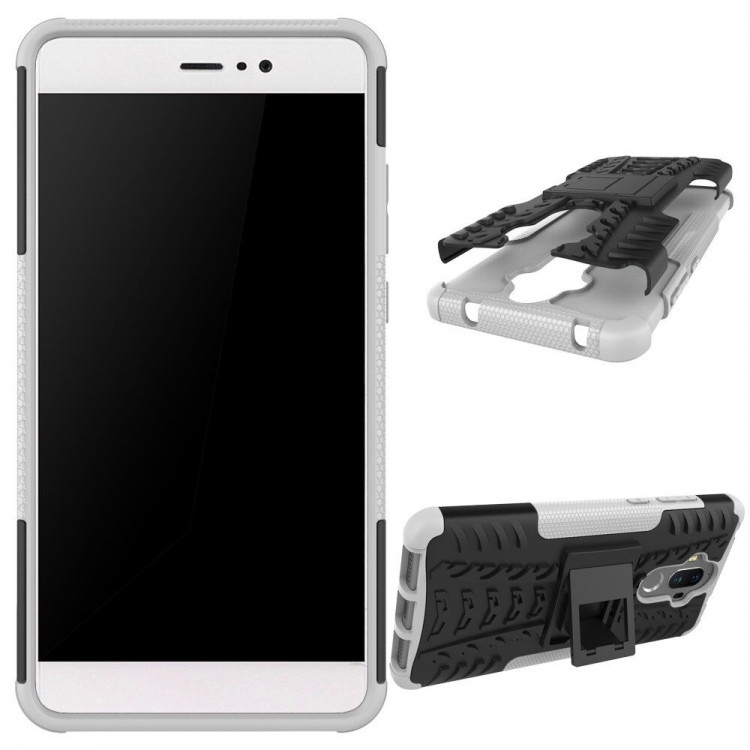 Чехол Hybrid Armor для Huawei Mate 9 (черный + белый)