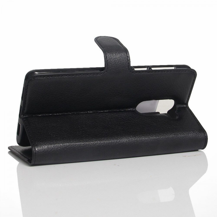 Чехол с визитницей для Huawei Honor 6x 2016 (черный)