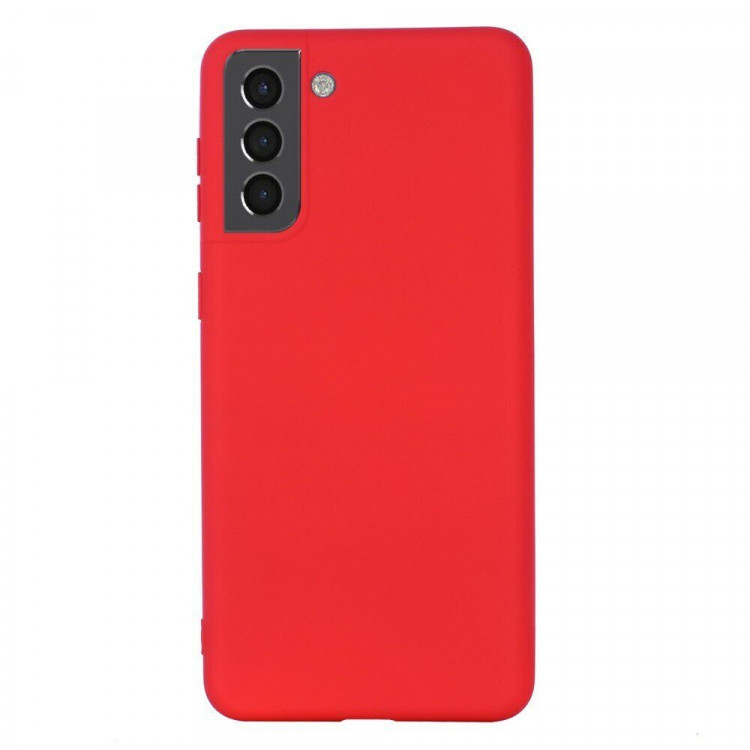 Силиконовый чехол Mobile Shell для Samsung Galaxy S22+ (Plus) (красный)