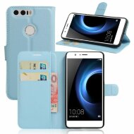 Чехол с визитницей для Huawei Honor 8 (голубой) Чехол с визитницей для Huawei Honor 8 (голубой)