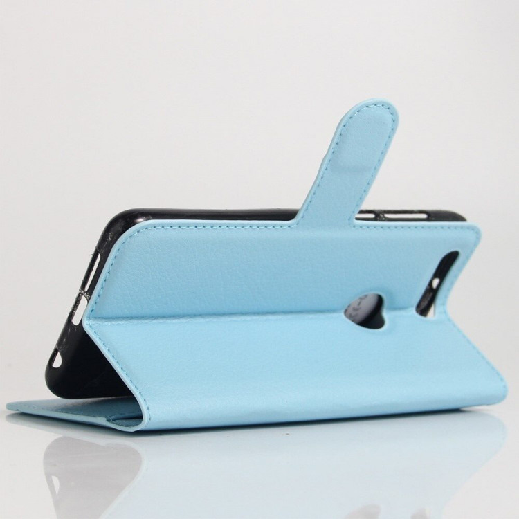 Чехол с визитницей для Huawei Honor 8 (голубой)