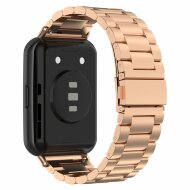 Стальной браслет для Huawei Watch Fit 2 (розовое золото) Стальной браслет для Huawei Watch Fit 2 (розовое золото)