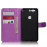 Чехол с визитницей для Huawei Honor V8 (фиолетовый)