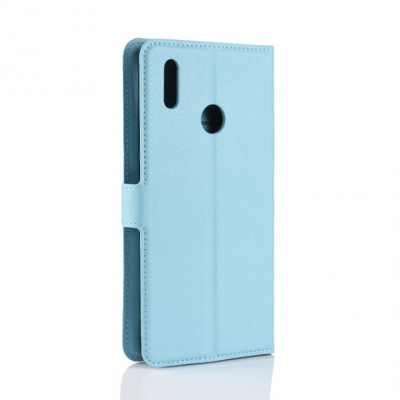 Чехол с визитницей для Huawei Honor Note 10 (голубой) Чехол с визитницей для Huawei Honor Note 10 (голубой)