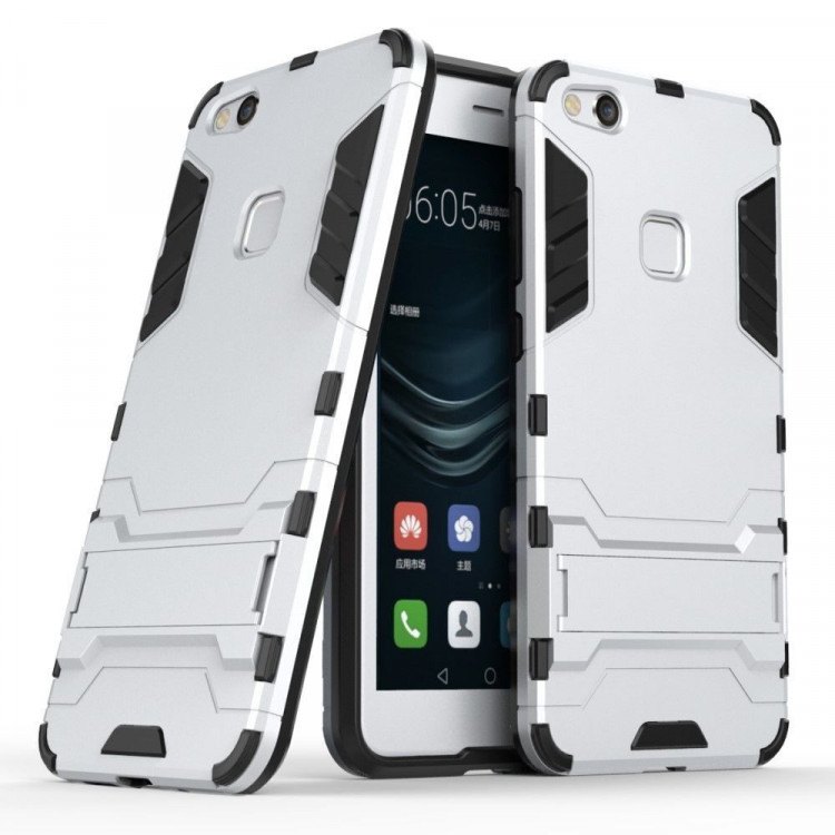 Чехол Duty Armor для Huawei P10 Lite (серебряный)