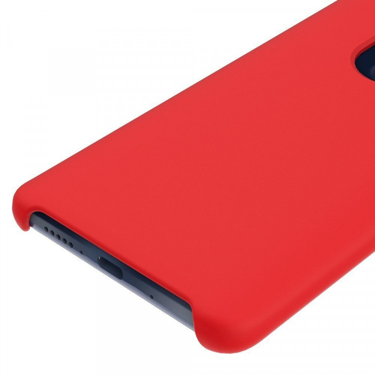 Силиконовый чехол Mobile Shell для Huawei Mate 20 (красный)