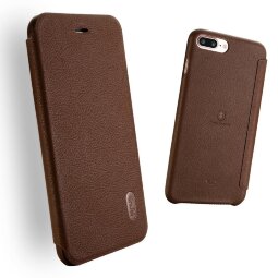 Чехол LENUO для iPhone 7 Plus (коричневый)