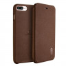 Чехол LENUO для iPhone 7 Plus (коричневый)