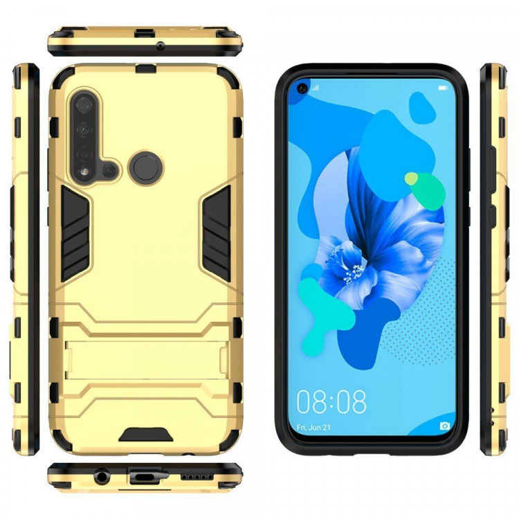 Чехол Duty Armor для Huawei P20 lite (2019) / Huawei nova 5i (золотой)