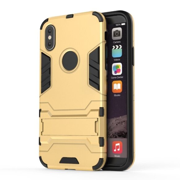 Чехол Duty Armor для iPhone X (золотой) Чехол Duty Armor для iPhone X (золотой)