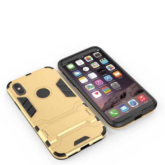 Чехол Duty Armor для iPhone X (золотой) Чехол Duty Armor для iPhone X (золотой)