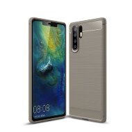 Чехол-накладка Carbon Fibre для Huawei P30 Pro (серый) Чехол-накладка Carbon Fibre для Huawei P30 Pro (серый)