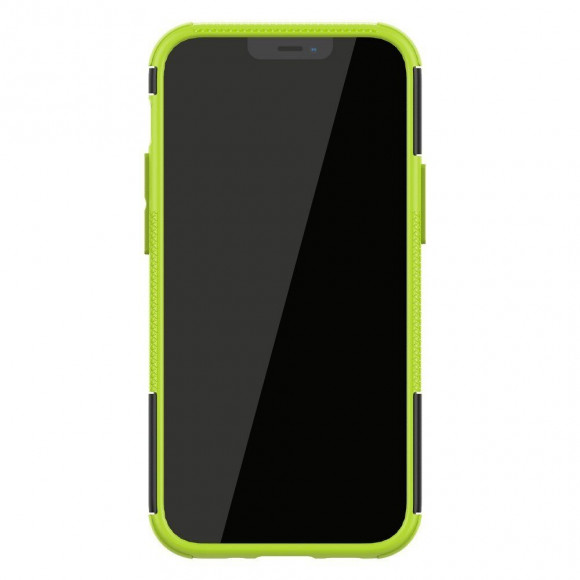 Чехол Hybrid Armor для iPhone 12 mini (черный + зеленый) Чехол Hybrid Armor для iPhone 12 mini (черный + зеленый)