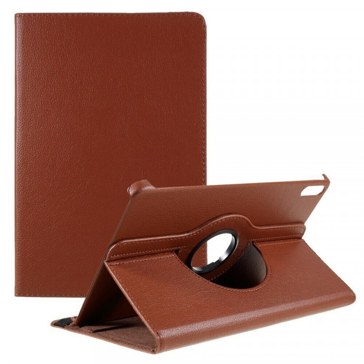 Поворотный чехол для HUAWEI MatePad 11 / MatePad C7 (коричневый)