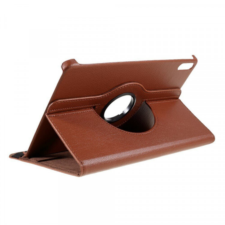 Поворотный чехол для HUAWEI MatePad 11 / MatePad C7 (коричневый)