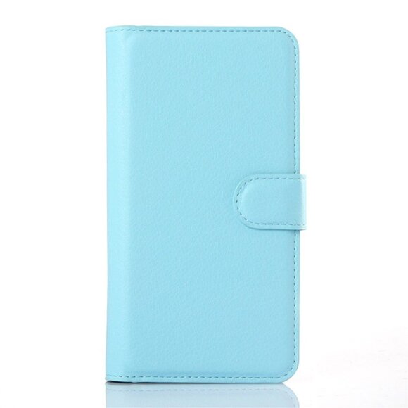 Чехол с визитницей для Motorola Moto X Play (голубой) Чехол с визитницей для Motorola Moto X Play (голубой)