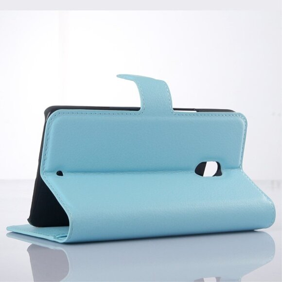 Чехол с визитницей для Motorola Moto X Play (голубой) Чехол с визитницей для Motorola Moto X Play (голубой)