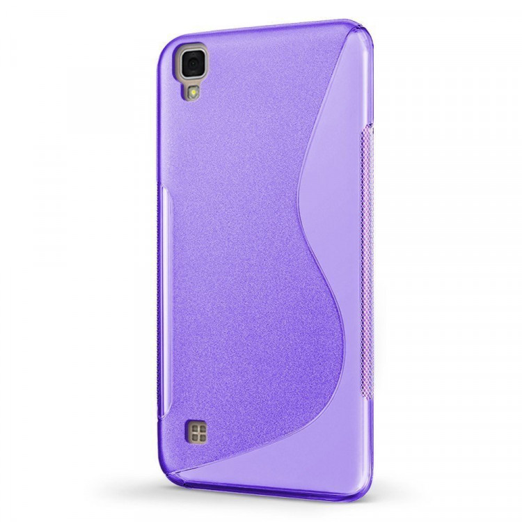 Нескользящий чехол для LG X Style K200DS (фиолетовый)