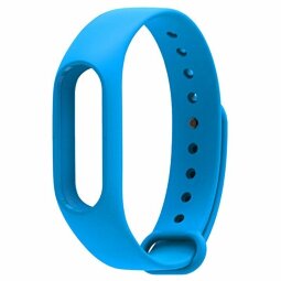 Ремешок для фитнес браслета Xiaomi Mi Band 2 (голубой)