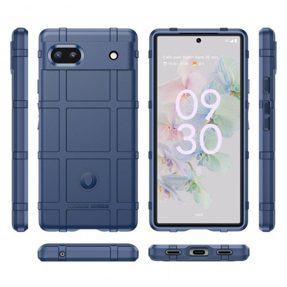 Чехол-накладка Shock-proof для Google Pixel 6a (синий) Чехол-накладка Shock-proof для Google Pixel 6a (синий)