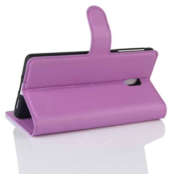 Чехол с визитницей для Nokia 3 (фиолетовый)