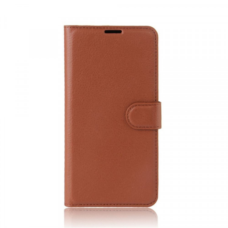 Чехол с визитницей для ASUS ZenFone Go ZB552KL  (коричневый)