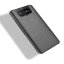 Кожаная накладка-чехол для Asus Zenfone 7 ZS670KS / Zenfone 7 Pro ZS671KS (черный)