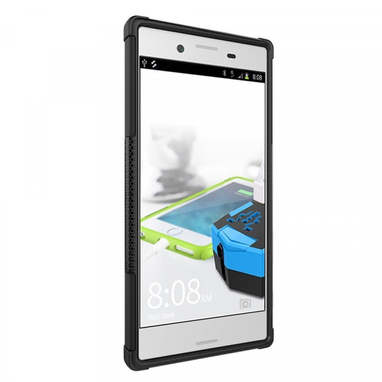 Чехол Hybrid Armor для Sony Xperia XZ / XZs (черный)