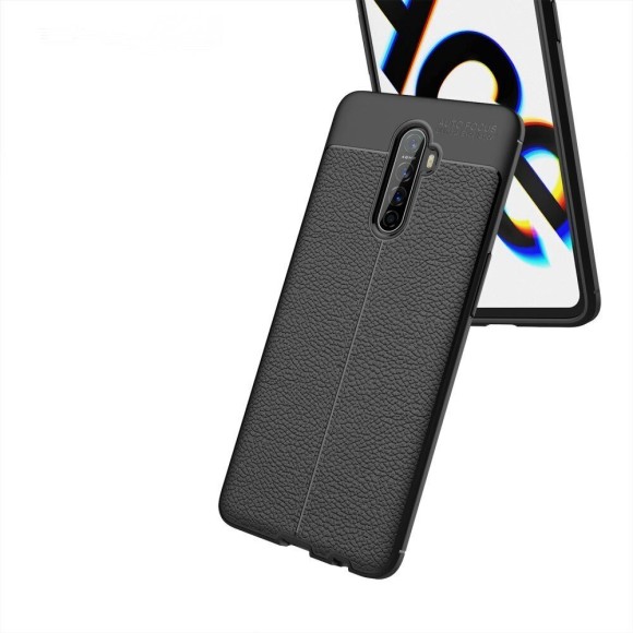 Чехол-накладка Litchi Grain для Oppo Reno Ace (черный) Чехол-накладка Litchi Grain для Oppo Reno Ace (черный)